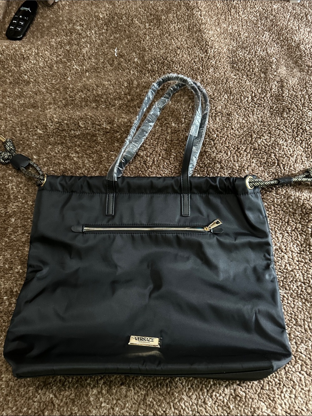 Versace Fragrances nylon bag